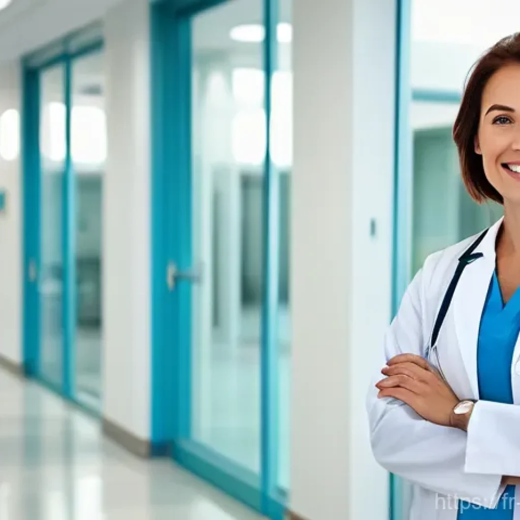 간호사 맞춤형 보험 상품 - **Prompt 1: Serene Healthcare Professional in a Modern Hospital**
    "A serene and confident female...